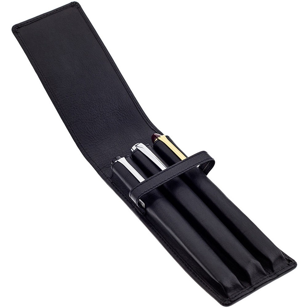 Girologio 3 Pen Case - Black - 24Papershop