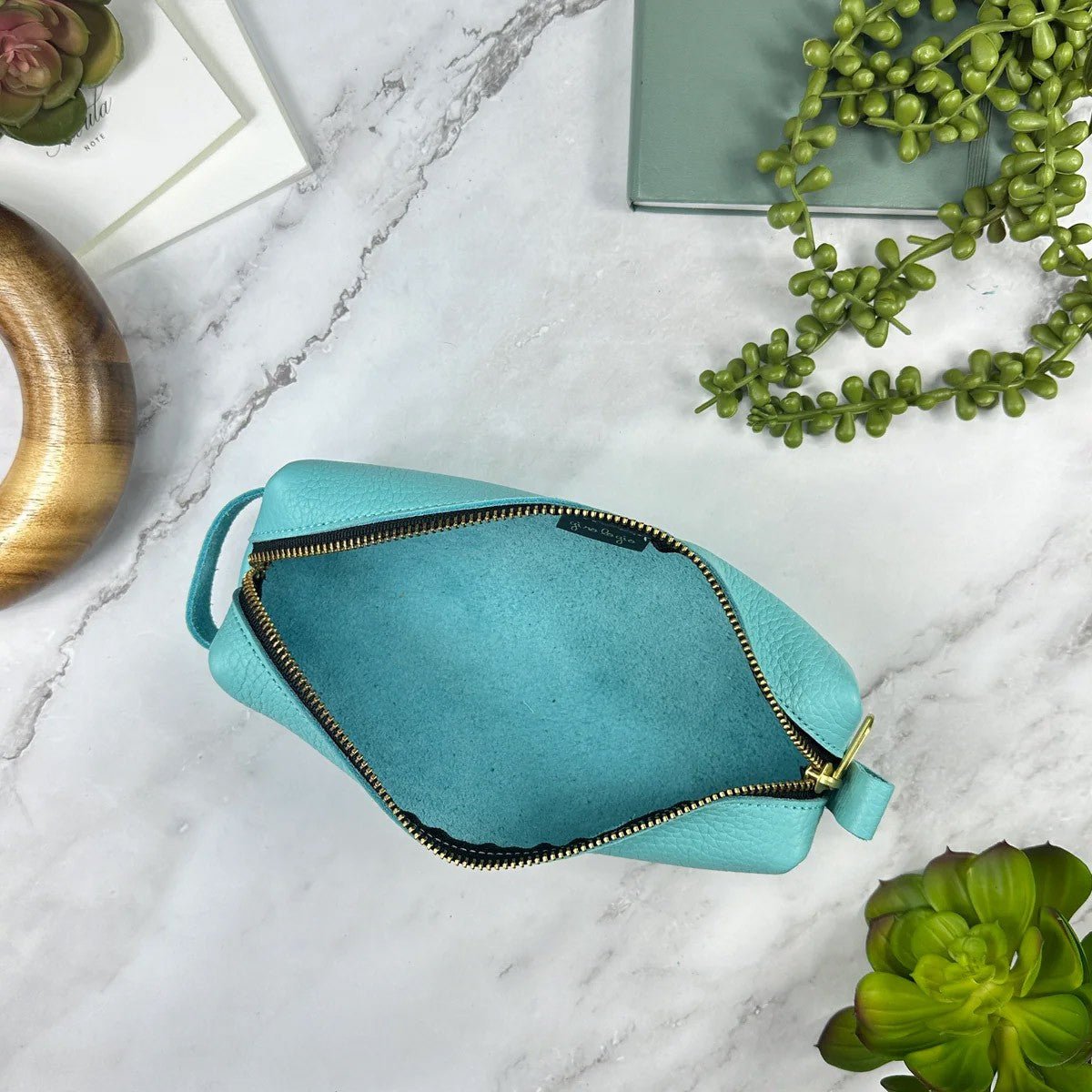 Girologio Zipper Pouch - Aqua Breeze - 24Papershop