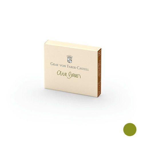 Graf Von Faber - Castell Inktcartridge - Olive Green - 24Papershop