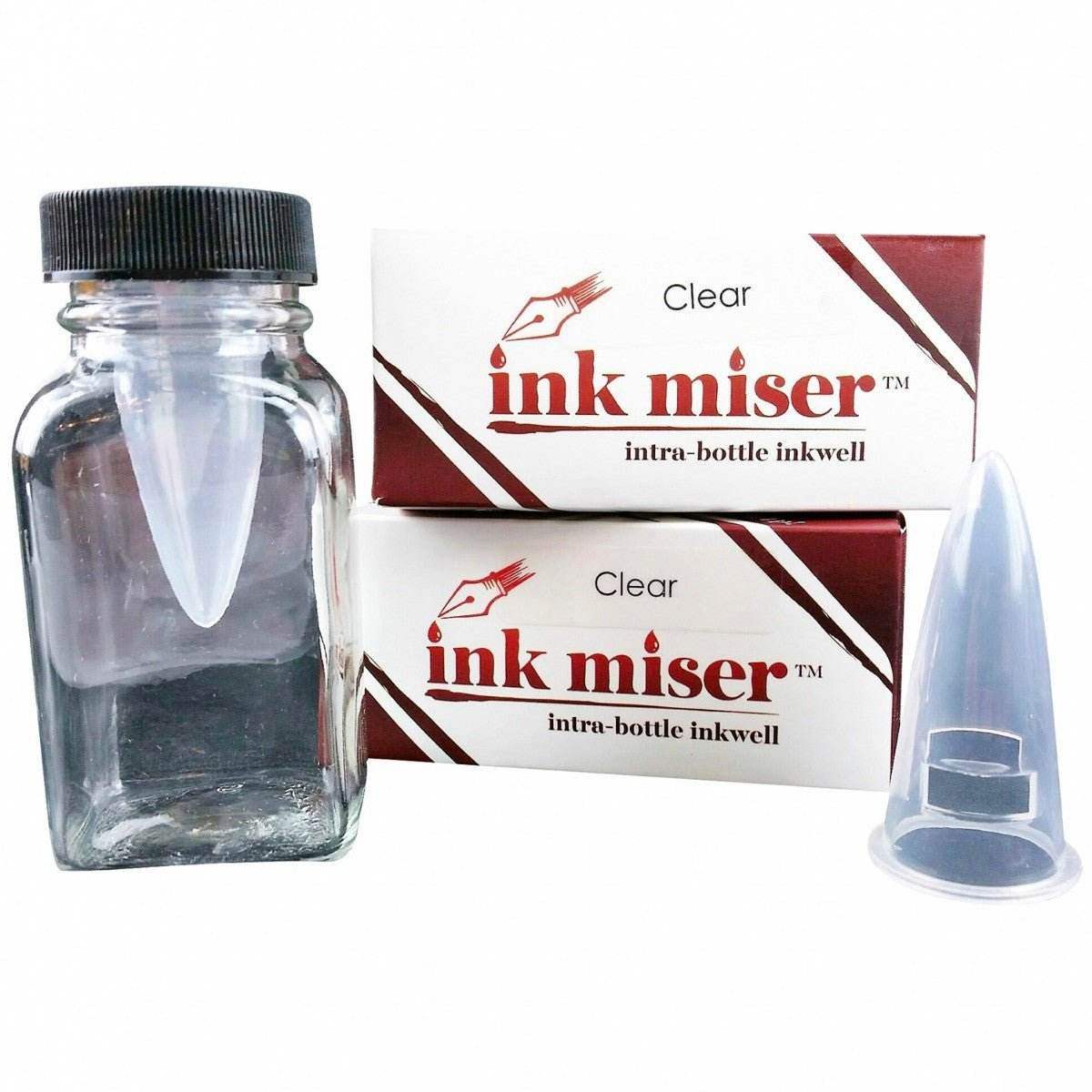 Ink Miser Intra-Bottle Inkwell - Clear - 24Papershop