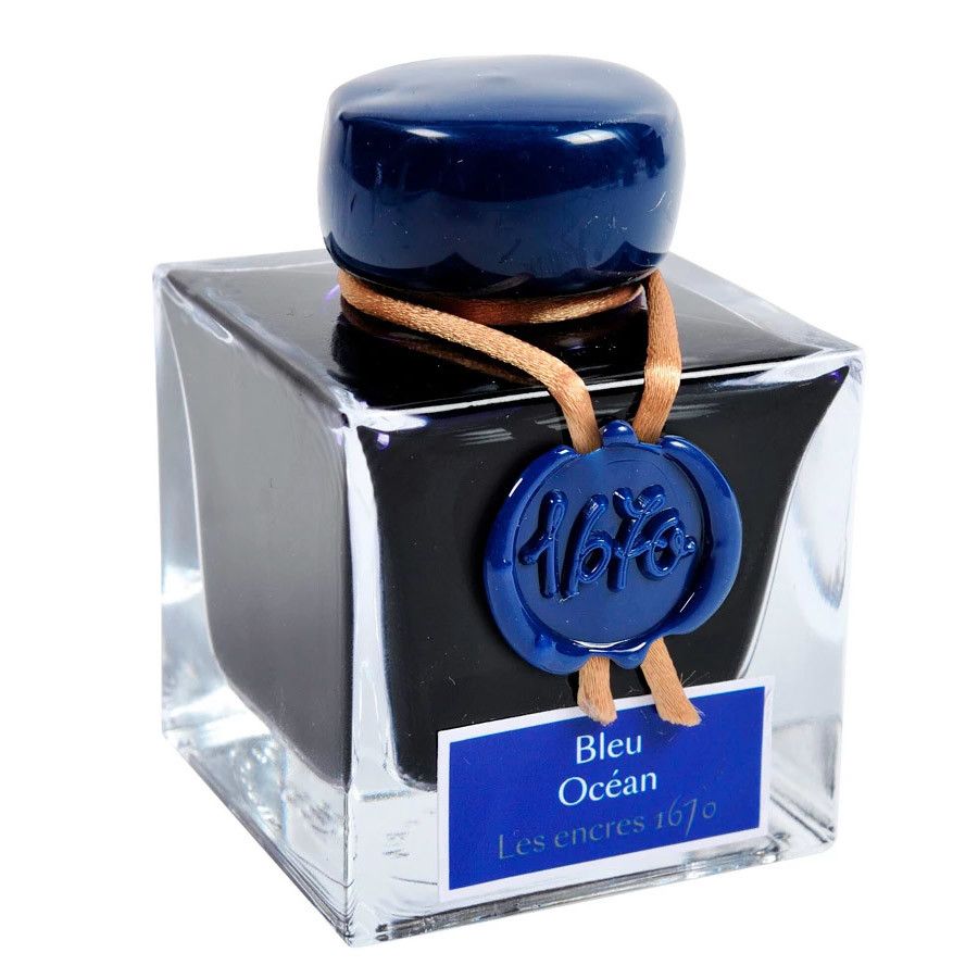 J. Herbin 1670 inktpot - Blue Océan - 24Papershop