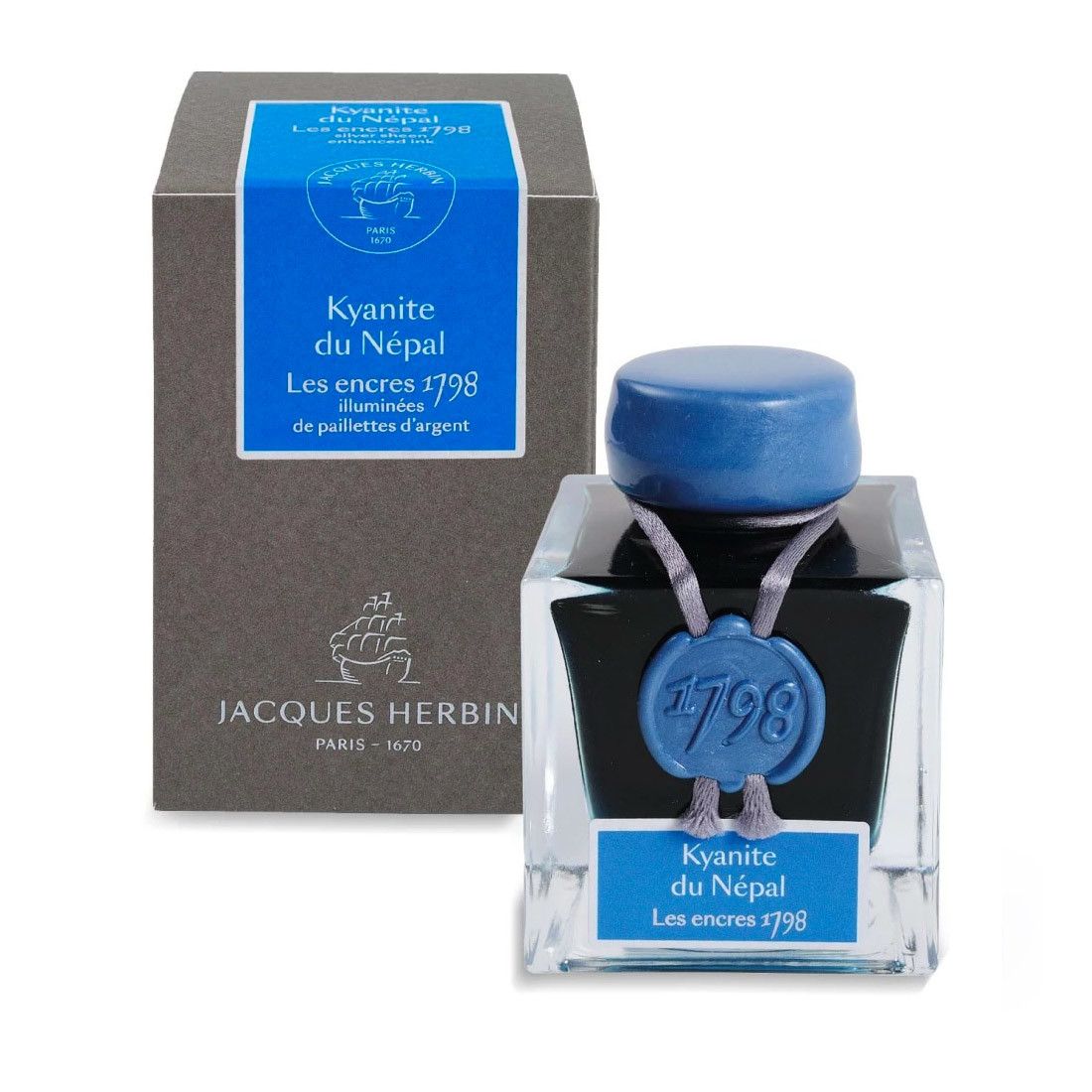 J. Herbin 1670 inktpot - Kyanite du Nepal - 24Papershop