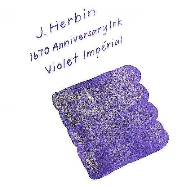 J. Herbin 1670 inktpot - Violet Imperial - 24Papershop