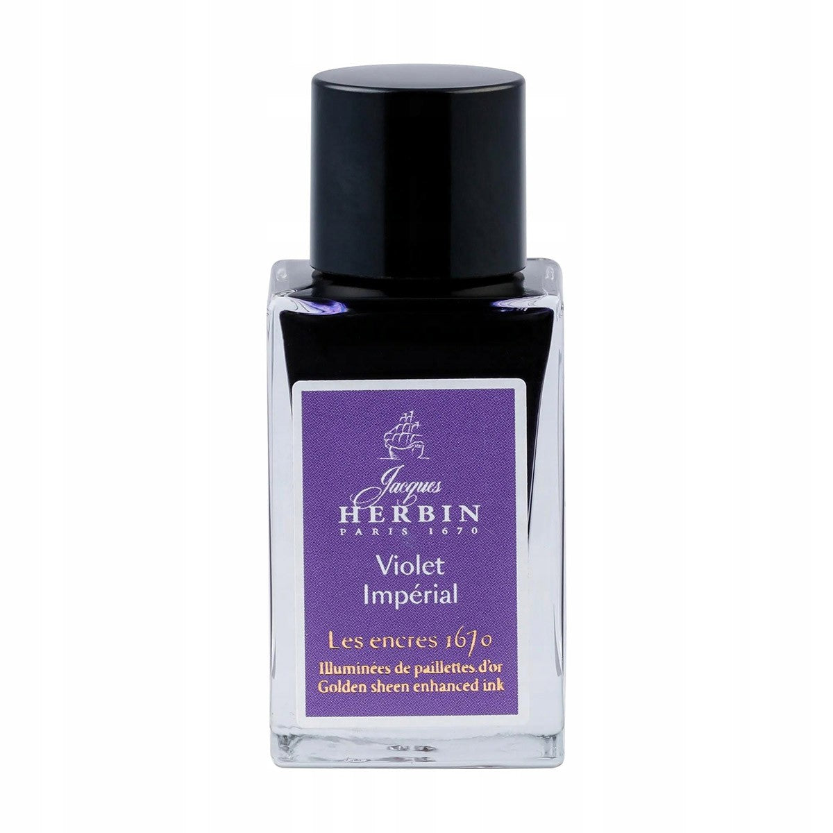 J. Herbin Inktpot 15ml - 1670 - Violet Impérial