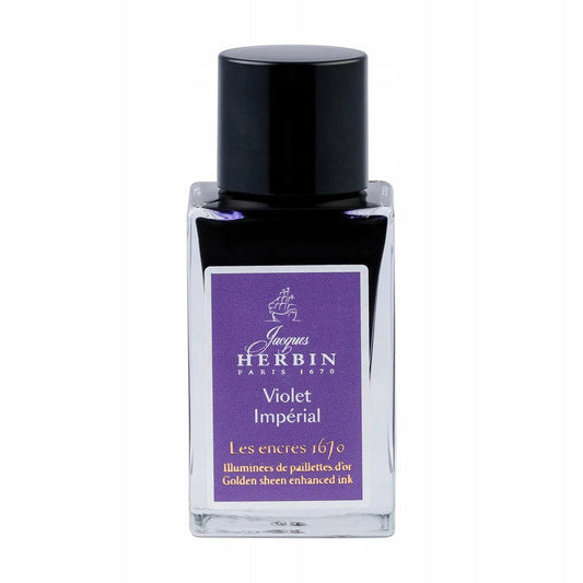 J. Herbin Inktpot 15ml - 1670 - Violet Impérial