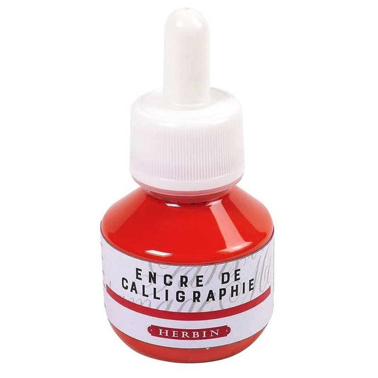 J. Herbin Calligraphy ink voor dip pen - Red - 24Papershop