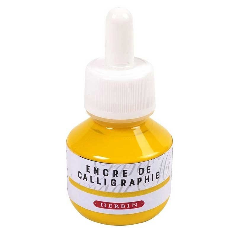 J. Herbin Calligraphy ink voor dip pen - Yellow - 24Papershop