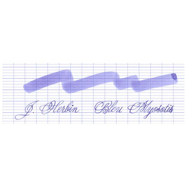 J. Herbin inktpatronen (6 stuks) - Bleu Myosotis - 24Papershop