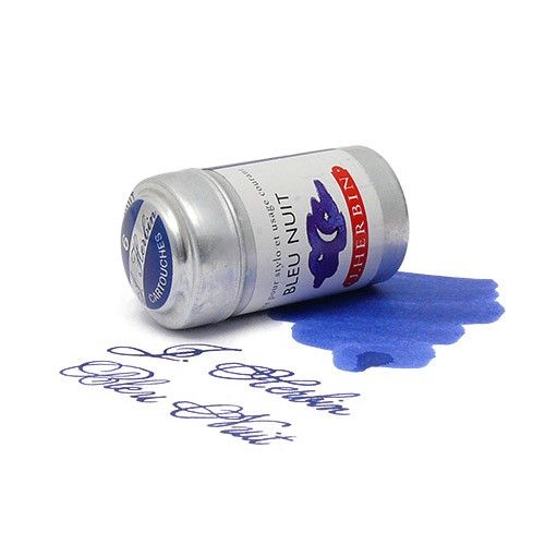 J. Herbin inktpatronen (6 stuks) - Bleu Nuit - 24Papershop