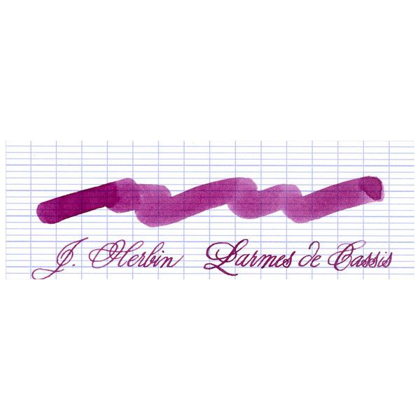 J. Herbin inktpatronen (6 stuks) - Larme de Cassis - 24Papershop