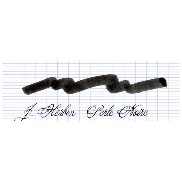 J. Herbin inktpatronen (6 stuks) - Perle des Encres Noire - 24Papershop