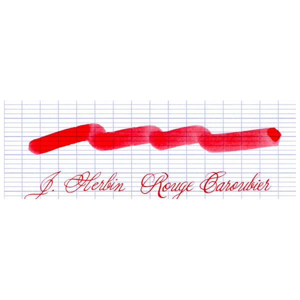 J. Herbin inktpatronen (6 stuks) - Rouge Caroubier - 24Papershop