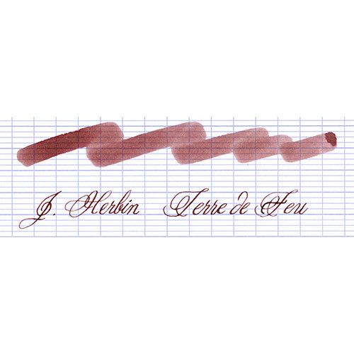 J. Herbin inktpatronen (6 stuks) - Terre de Feu - 24Papershop