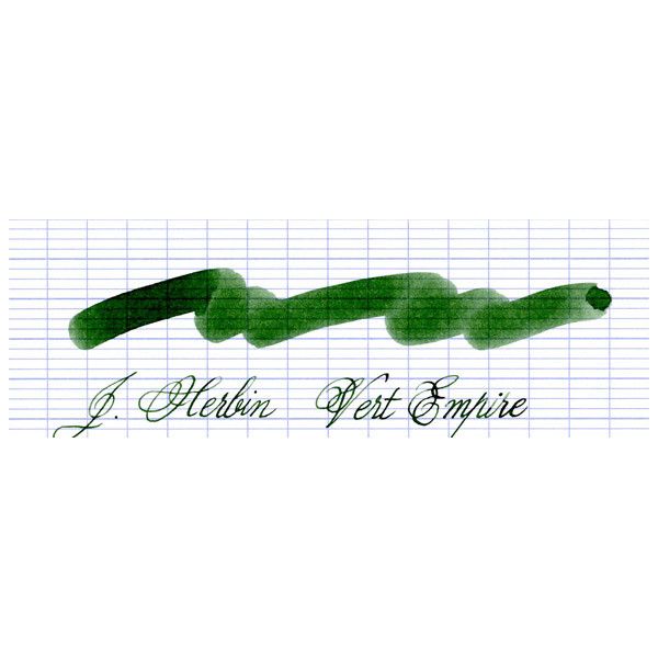 J. Herbin inktpatronen (6 stuks) - Vert Empire - 24Papershop