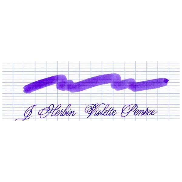 J. Herbin inktpatronen (6 stuks) - Violette Pensée - 24Papershop