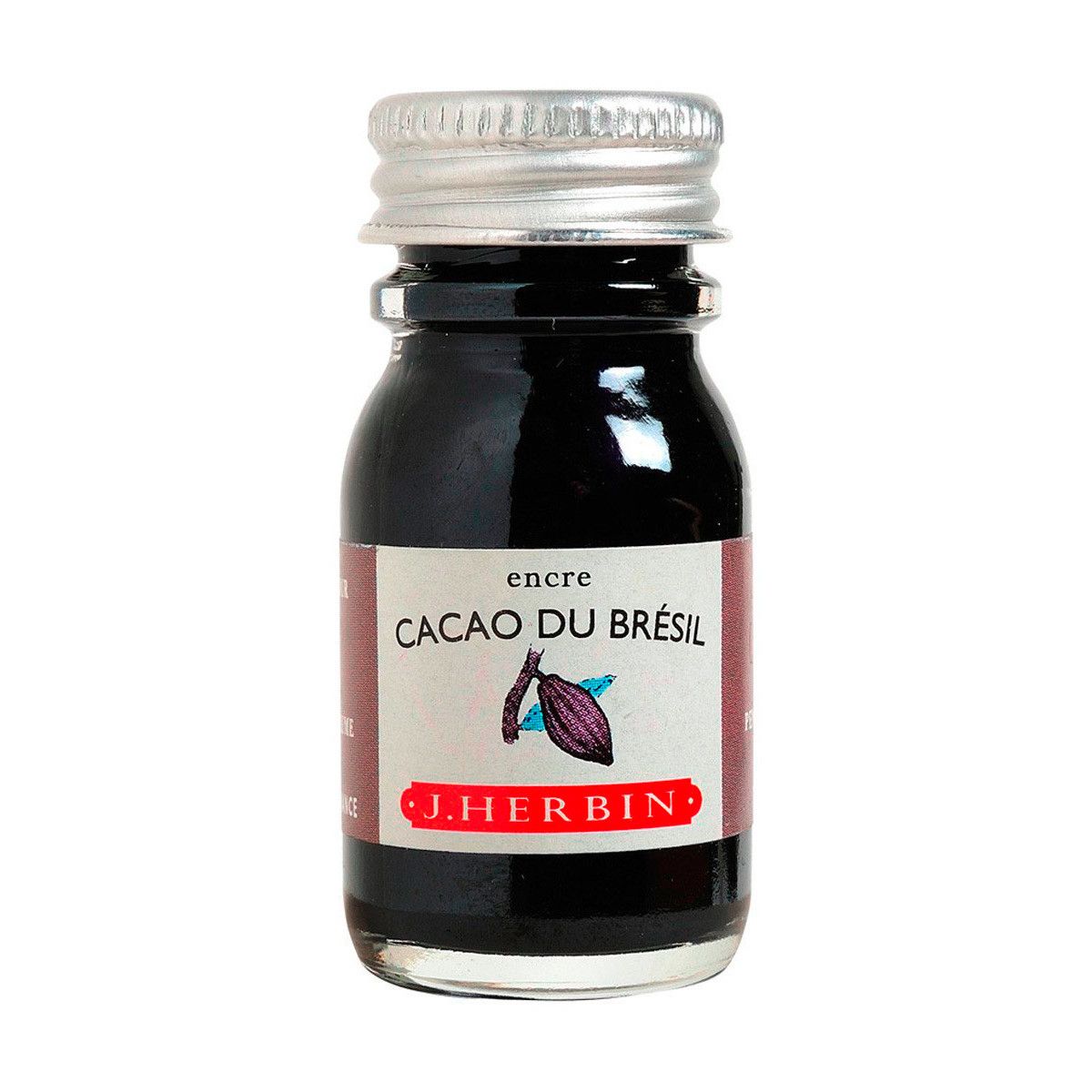 J. Herbin inktpot 10ml - Cacao du Brésil - 24Papershop