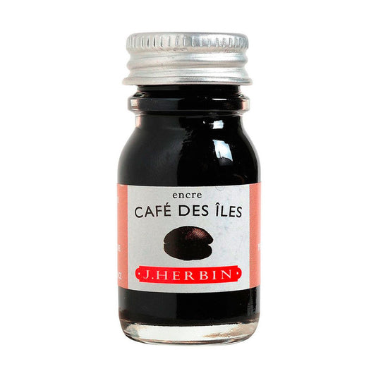 J. Herbin inktpot 10ml - Café des iles - 24Papershop