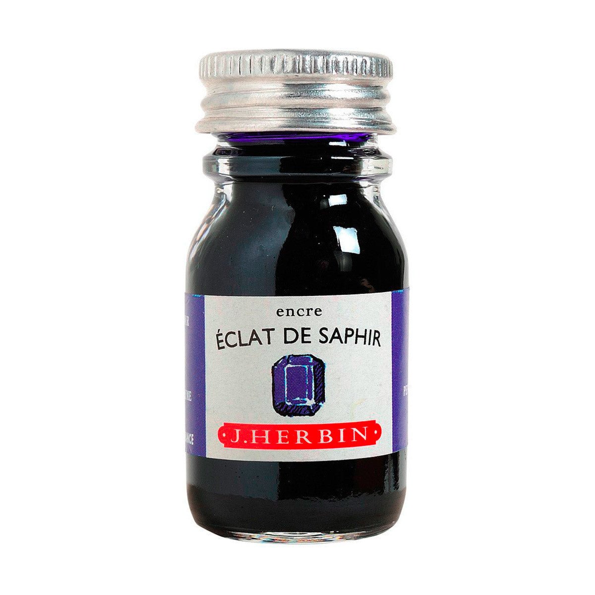 J. Herbin inktpot 10ml - Eclat de Saphir - 24Papershop