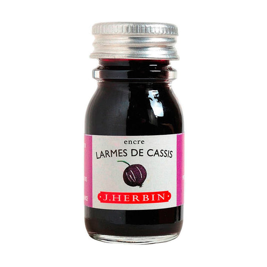 J. Herbin inktpot 10ml - Larmes de Cassis - 24Papershop