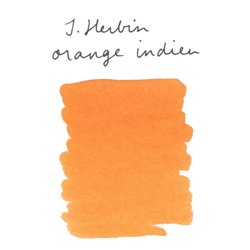 J. Herbin inktpot 10ml - Orange Indien - 24Papershop