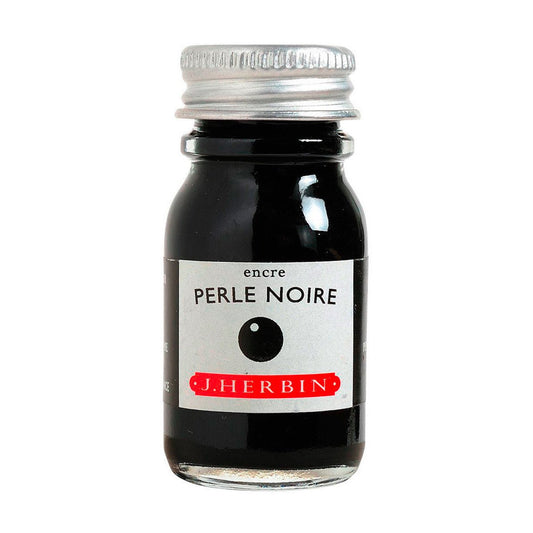 J. Herbin inktpot 10ml - Perle Noir - 24Papershop