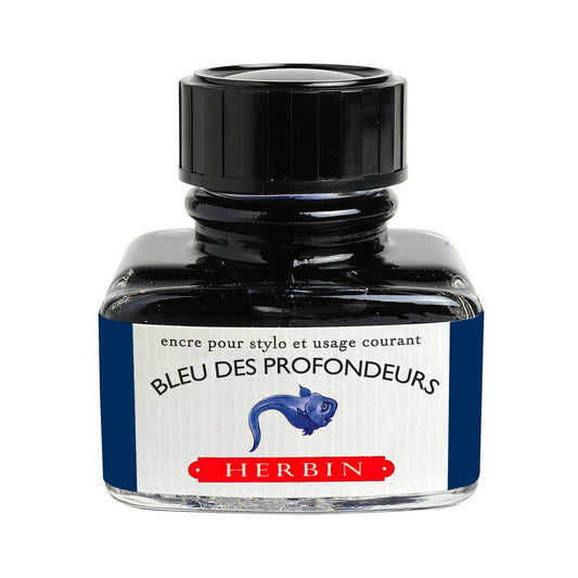 J. Herbin Inktpot - Bleu des Profondeurs - 24Papershop