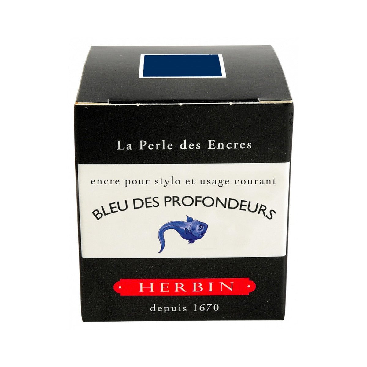 J. Herbin Inktpot - Bleu des Profondeurs - 24Papershop