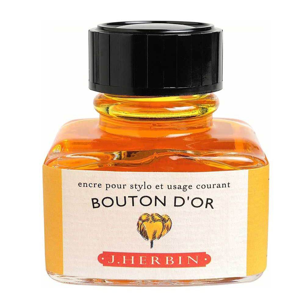 J. Herbin Inktpot - Bouton D'Or - 24Papershop