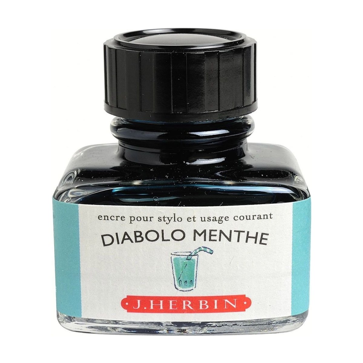 J. Herbin Inktpot - Diablo Menthe - 24Papershop