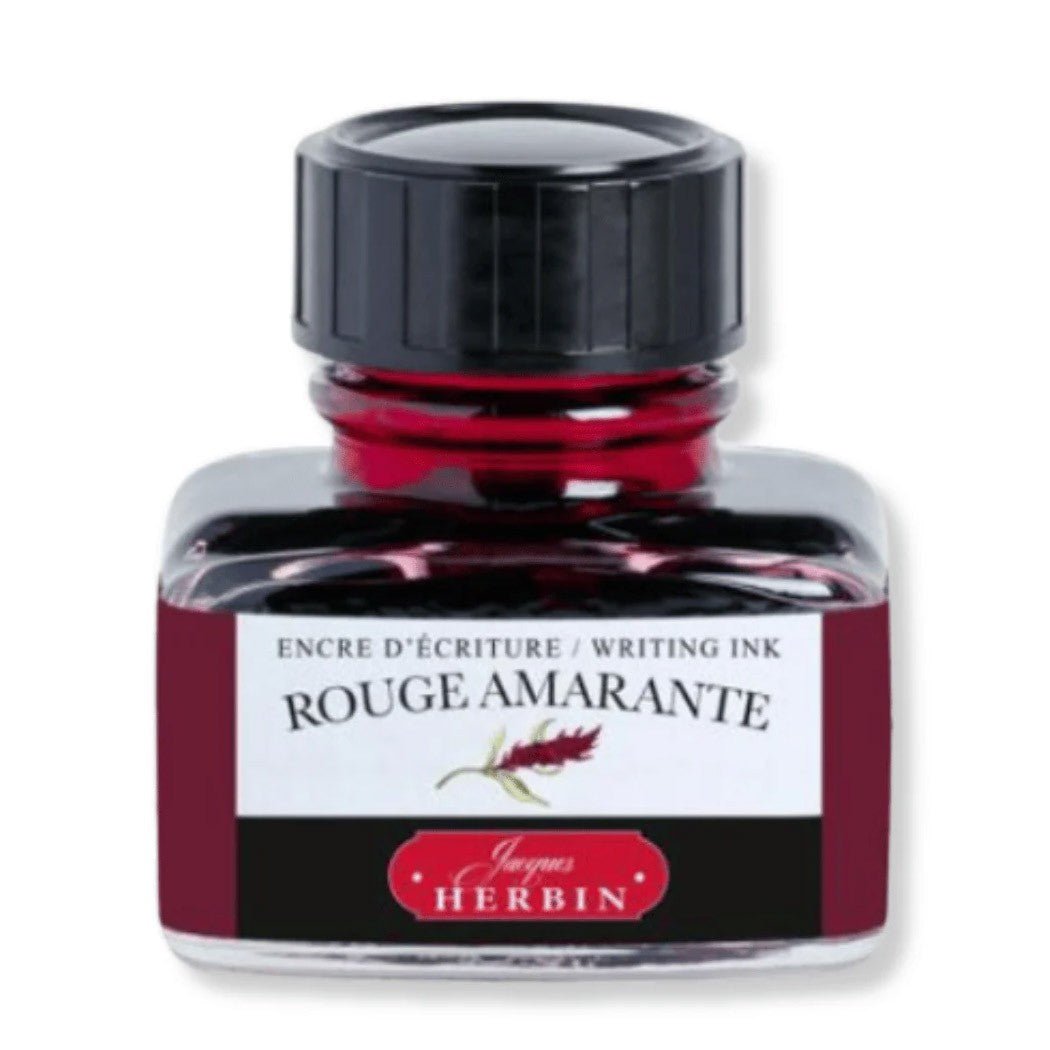 J. Herbin Inktpot - La Perle des Encres - Rouge Amarante - 24Papershop