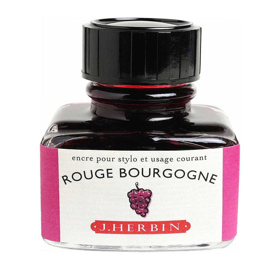 J. Herbin Inktpot - Rouge Bourgogne - 24Papershop