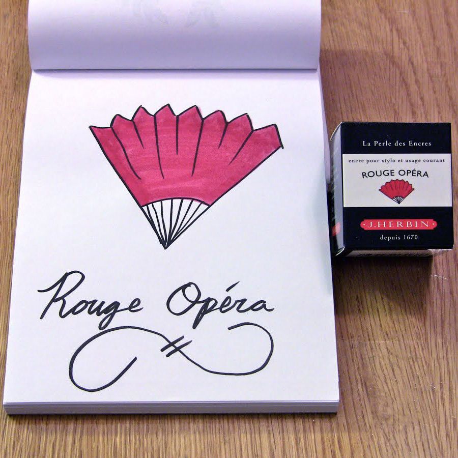 J. Herbin Inktpot - Rouge Opéra - 24Papershop