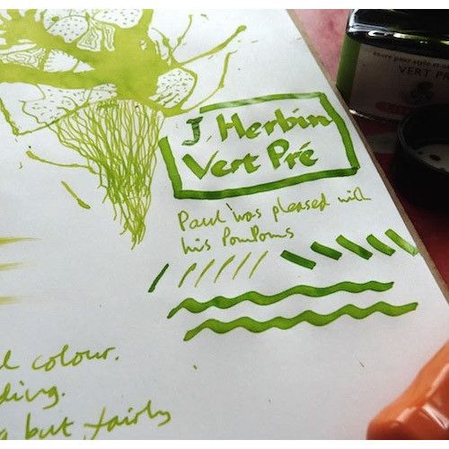 J. Herbin Inktpot - Vert Pré - 24Papershop