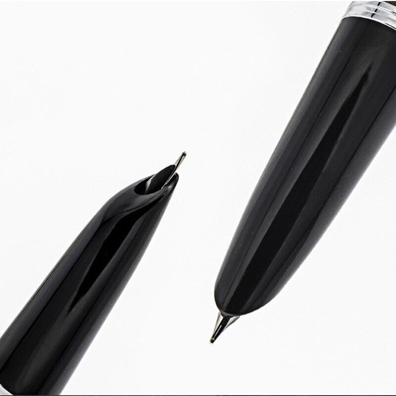 Jinhao 51A Fountain Pen CT - Ebony Wood - 24Papershop