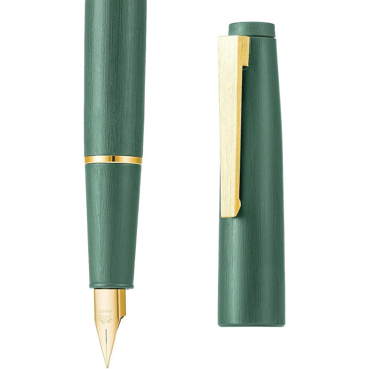 Jinhao 80 Fountain Pen GT - Green - 24Papershop