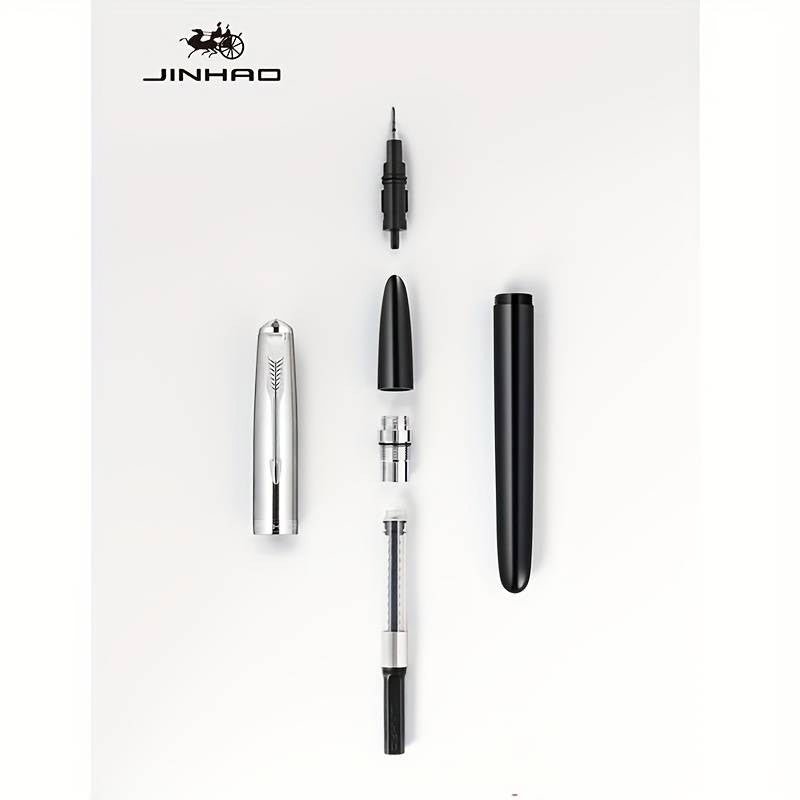 Jinhao 86 Fountain Pen CT - Black - 24Papershop