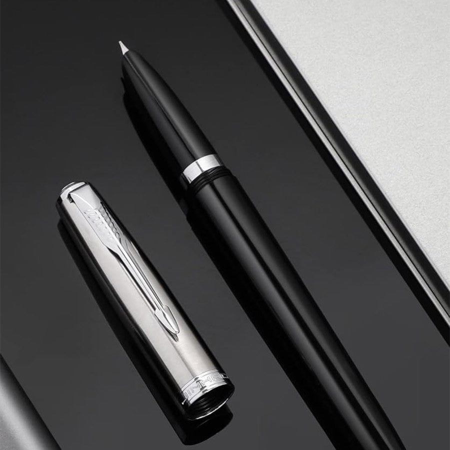 Jinhao 86 Fountain Pen CT - Black - 24Papershop