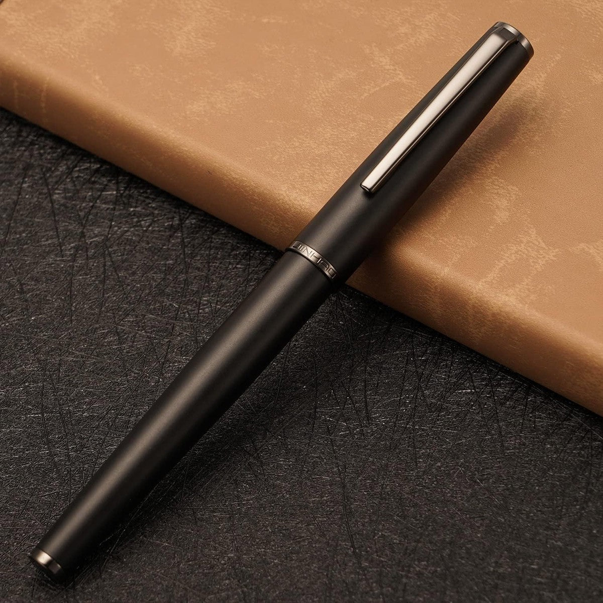 Jinhao 95 Fountain Pen BT - Titanium Black - 24Papershop