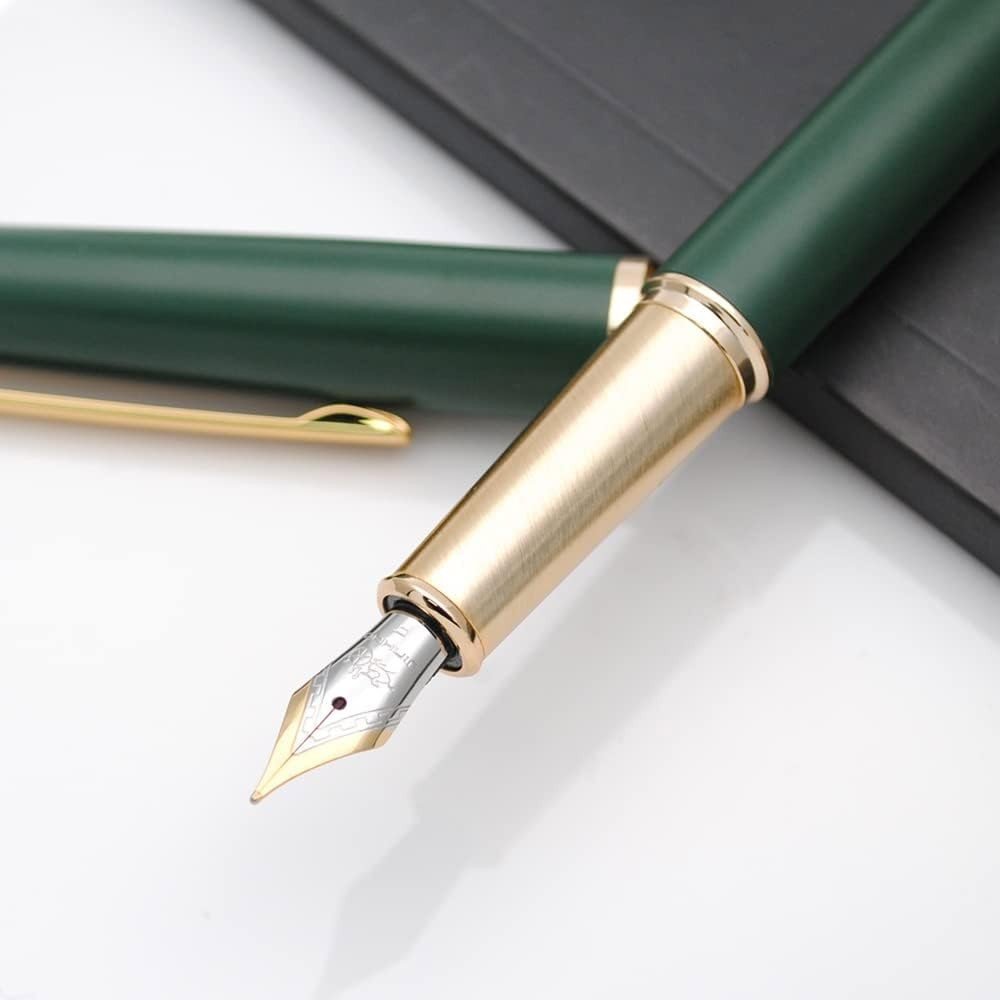 Jinhao 95 Fountain Pen GT - Olive Green - 24Papershop