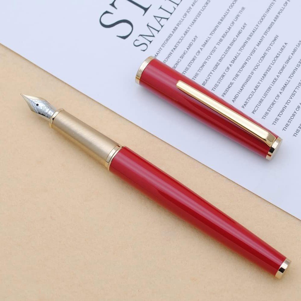 Jinhao 95 Fountain Pen GT - Red - 24Papershop