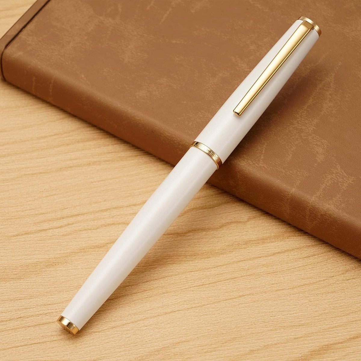 Jinhao 95 Fountain Pen GT - White - 24Papershop