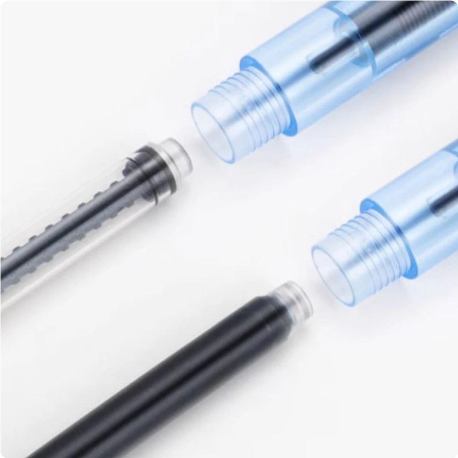 Jinhao Shark Fountain Pen - Transparent Deep Sea Blue - 24Papershop