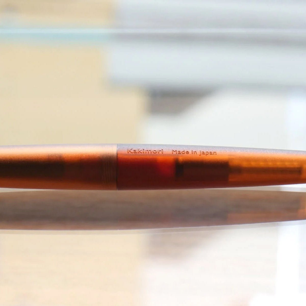 Kakimori Fountain Pen Frost - Amber - Fine - 24Papershop