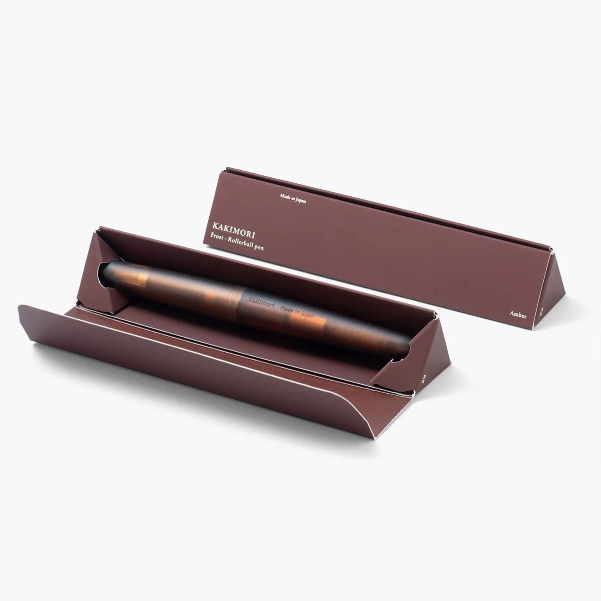 Kakimori Fountain Pen Frost - Amber - Medium - 24Papershop