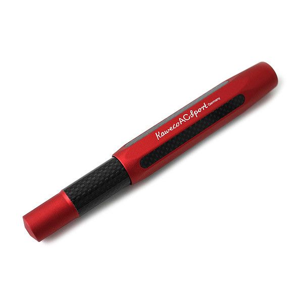 Kaweco AC Sport Carbon Vulpen - Rood - 24Papershop