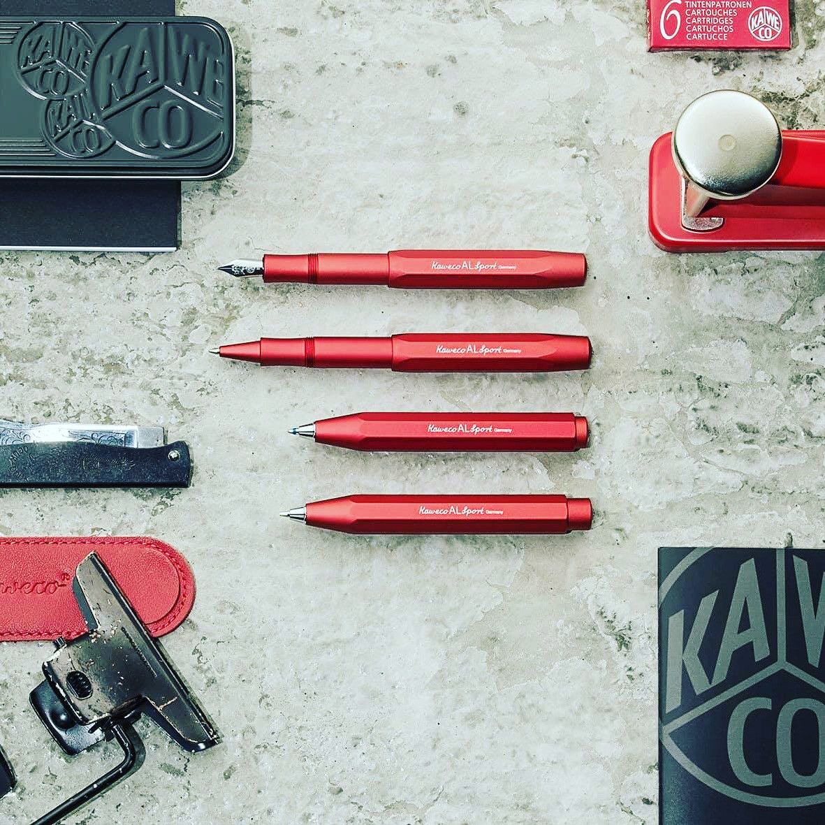 Kaweco AL Sport Balpen - Deep Red - 24Papershop