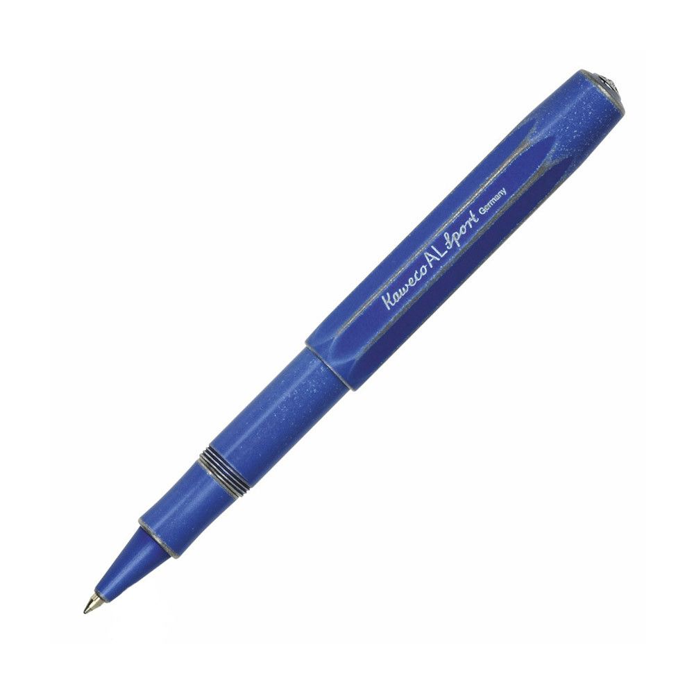 Kaweco Aluminium Sport Stone Washed Rollerball - Blauw - 24Papershop