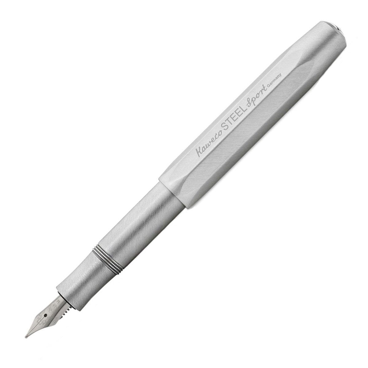 Kaweco Aluminium Sport Vulpen Stainless Steel - 24Papershop