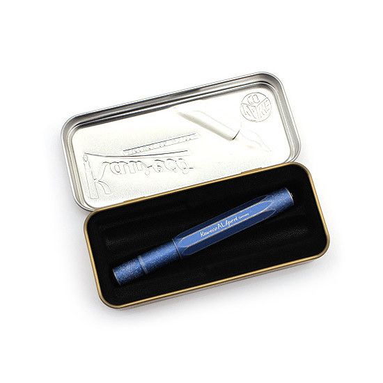 Kaweco Aluminium Sport Vulpen - Stone Washed Blue - 24Papershop