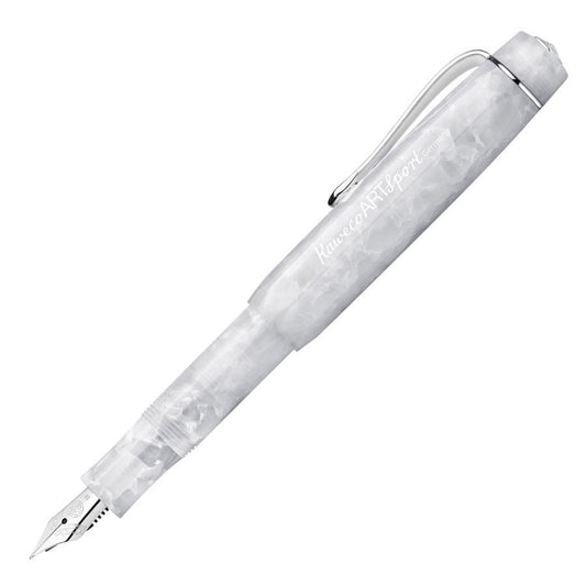 Kaweco ART Sport Mineral White Fountain Pen - 24Papershop